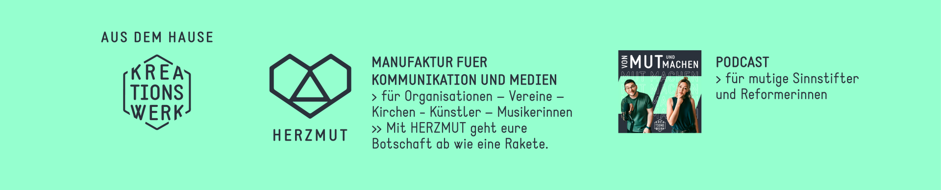 aus dem Hause Kreationswerk